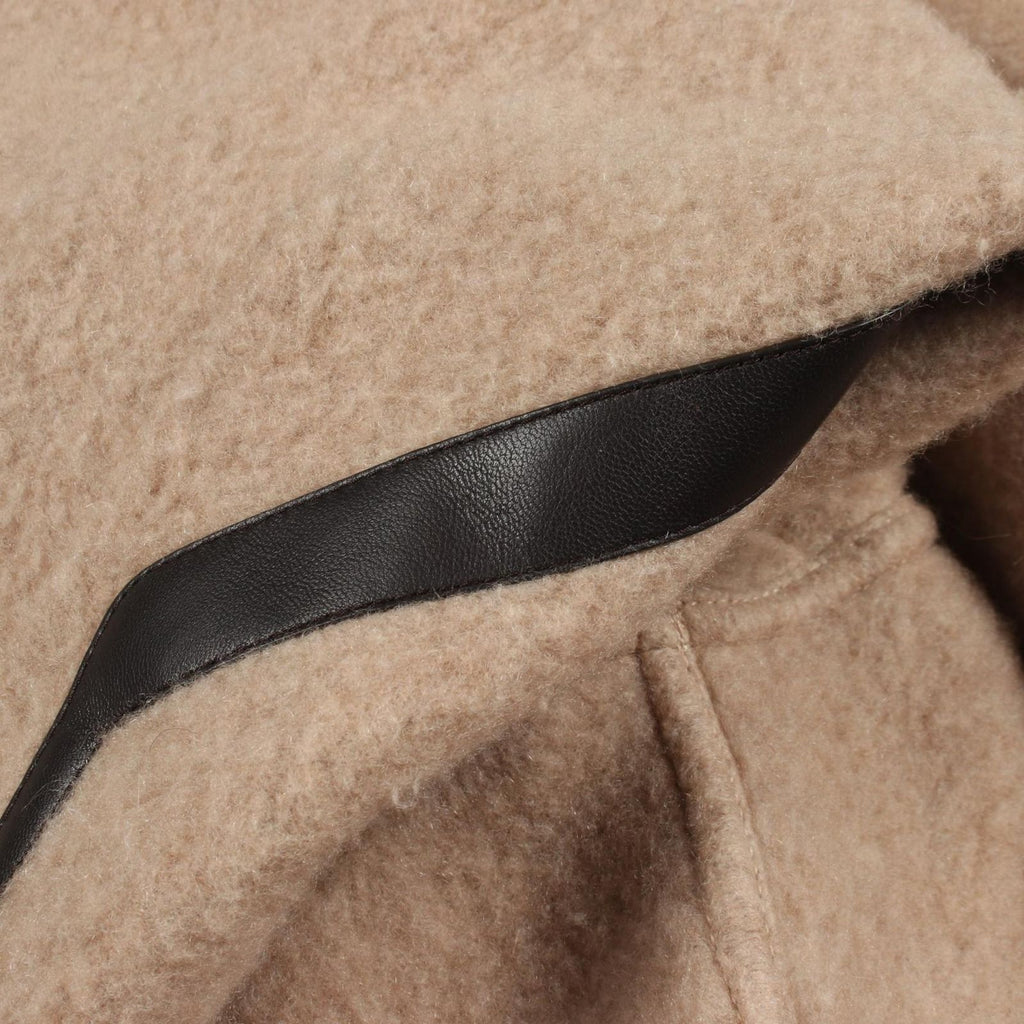 Hermes Hooded Zip Up Wool Cashmere Jacket — view 7