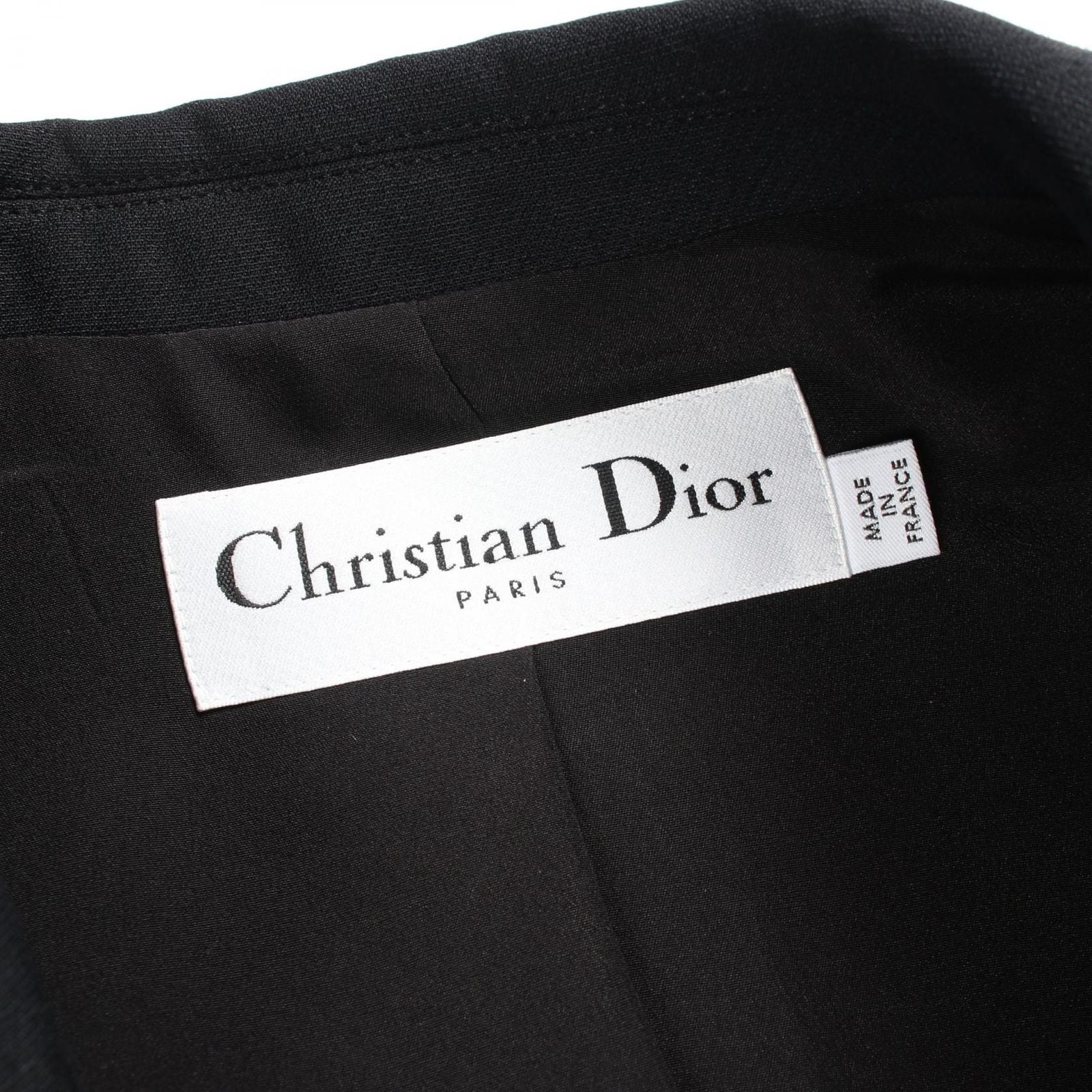 Dior Vest Long Wool Silk Gilet — view 3