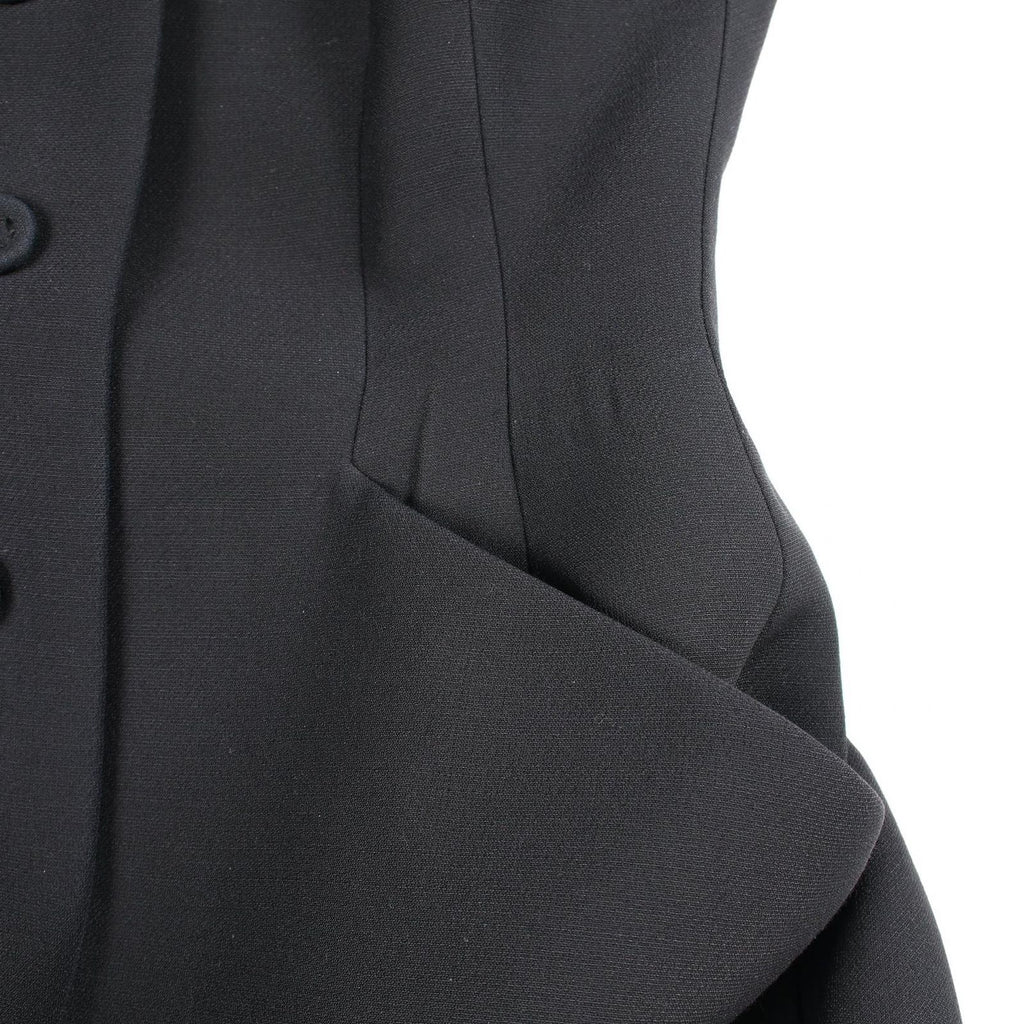 Dior Vest Long Wool Silk Gilet — view 7