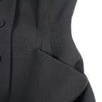 Dior Vest Long Wool Silk Gilet — view 7