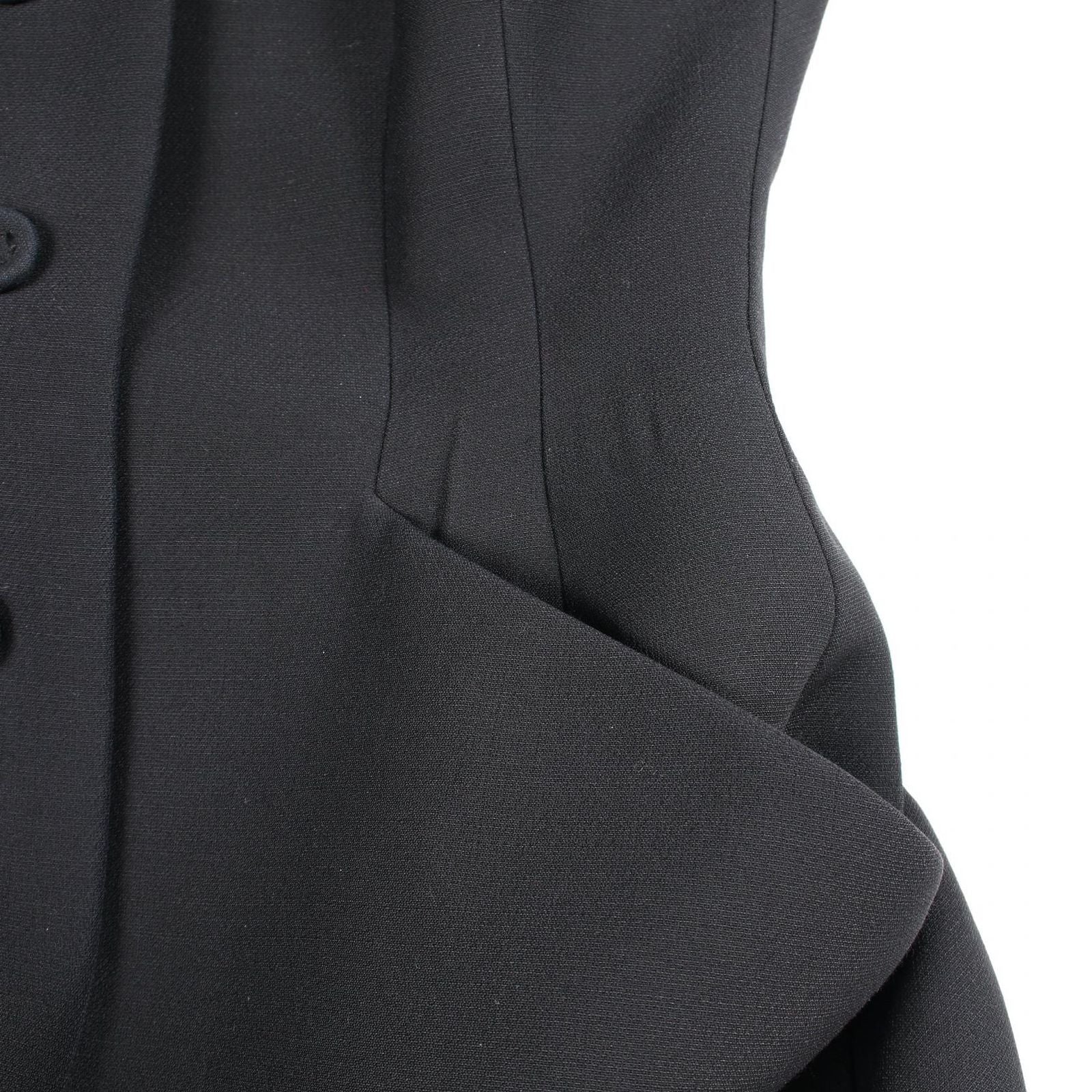 Dior Vest Long Wool Silk Gilet — view 7
