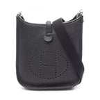 Hermes Shoulder Bag Evelyne Amazon TPM Black Leather