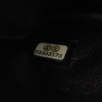 Chanel Shoulder Bag 2.55 Quilted Stitch Double Flap Black Caviar Leather Chain — view 5