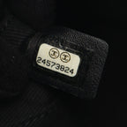 Chanel Shoulder Bag Quilted Vanity 2-Way Black Leather CC Logo Chain — view 5