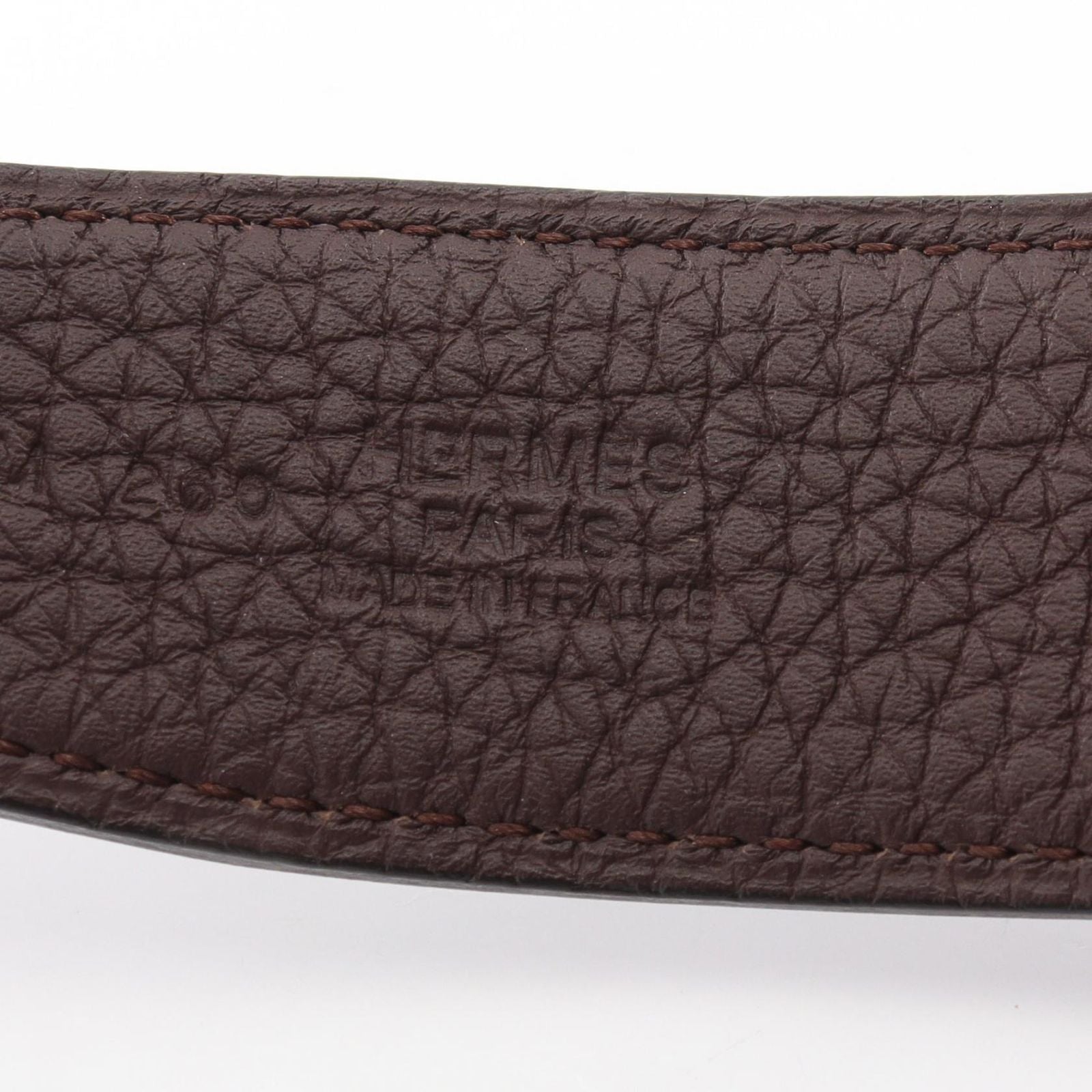 Hermes Belt O Carre Reversible Calf — view 4