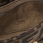 Fendi Shoulder Bag Baguette Smartphone Pouch Zucca 2-Way Canvas Leather — view 4