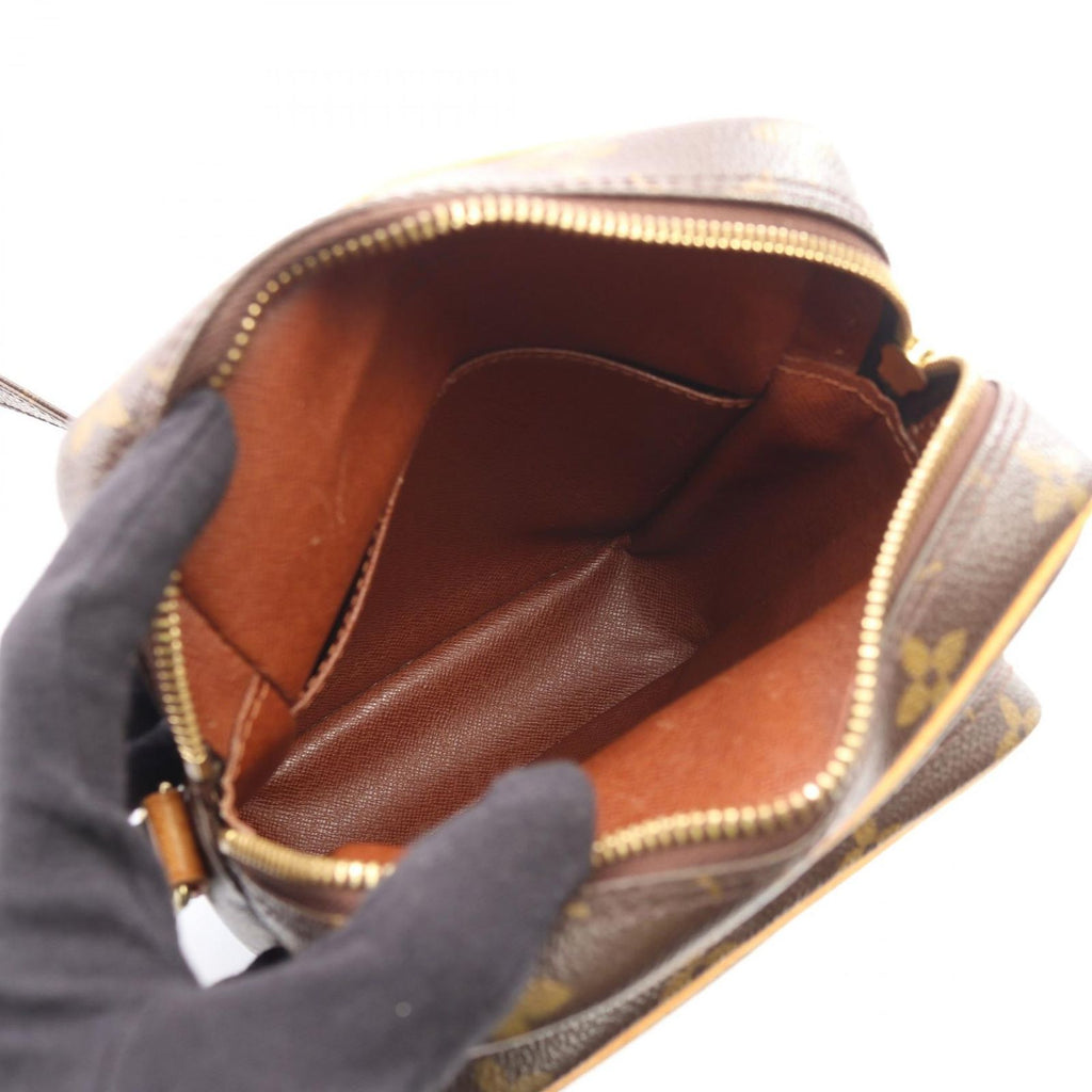 Louis Vuitton Shoulder Bag Amazon Canvas Leather — view 3