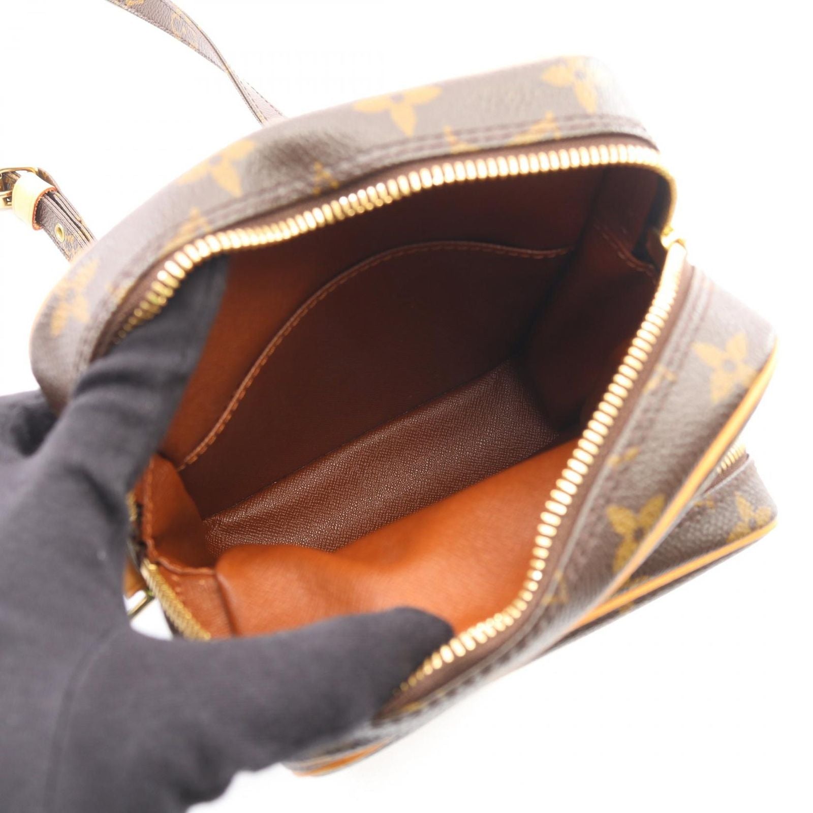 Louis Vuitton Shoulder Bag Amazon Canvas Leather — view 3