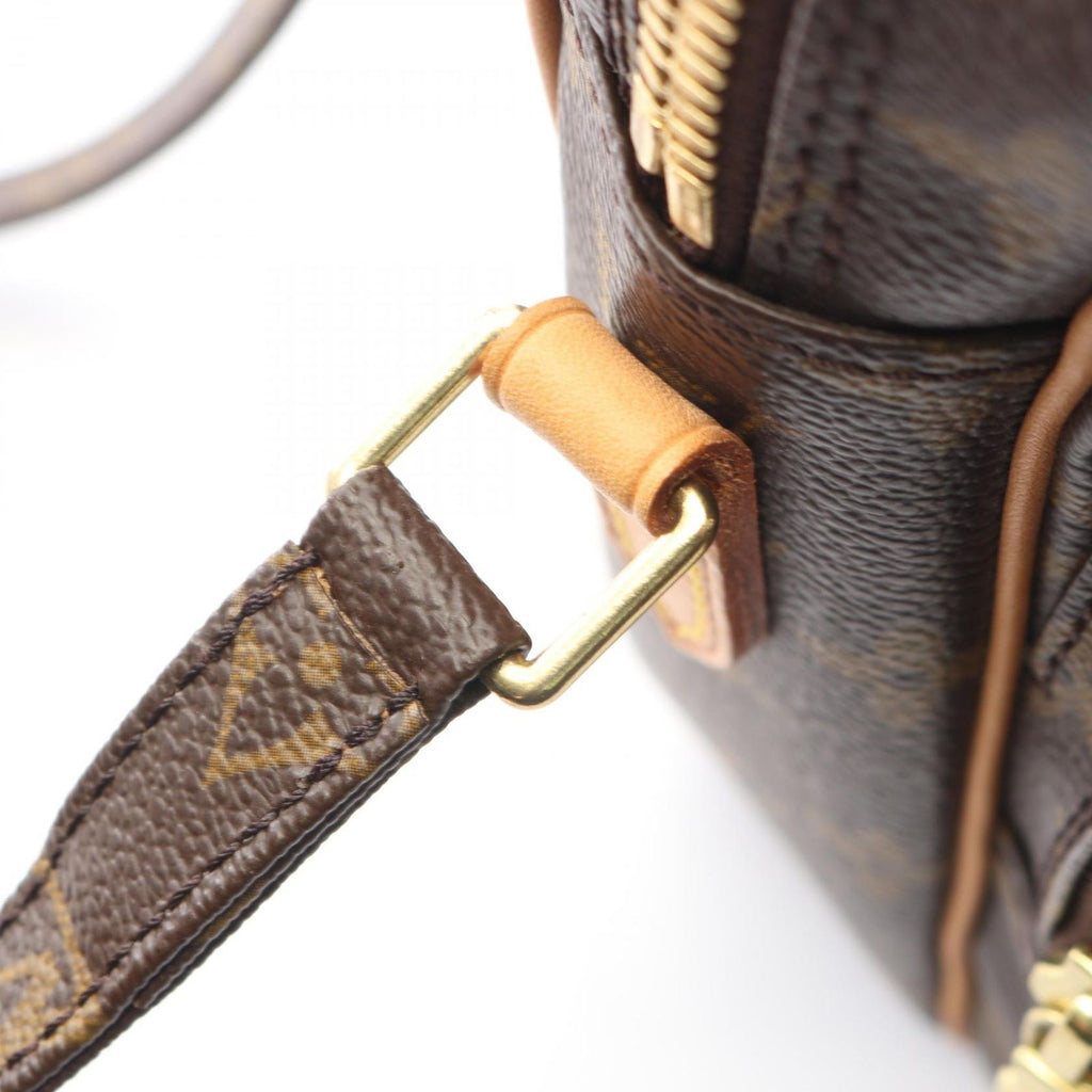 Louis Vuitton Shoulder Bag Amazon Canvas Leather — view 8
