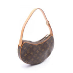 Louis Vuitton Shoulder Bag Pochette Croissant Canvas Leather — view 2