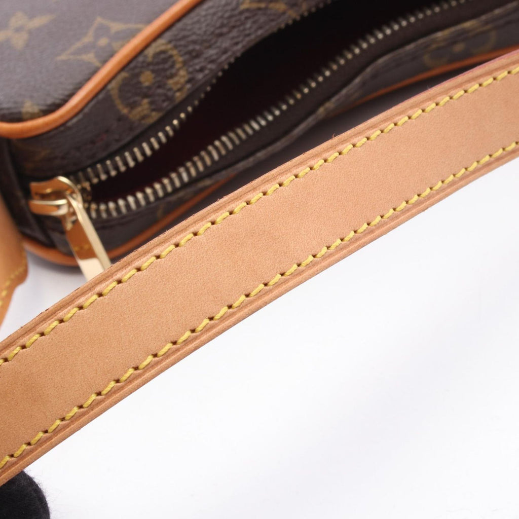 Louis Vuitton Shoulder Bag Pochette Croissant Canvas Leather — view 7