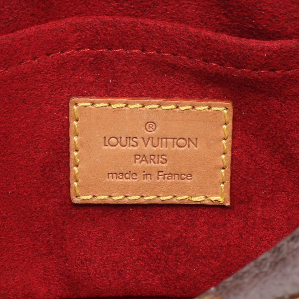 Louis Vuitton Shoulder Bag Pochette Croissant Canvas Leather — view 4