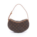 Louis Vuitton Shoulder Bag Pochette Croissant Canvas Leather