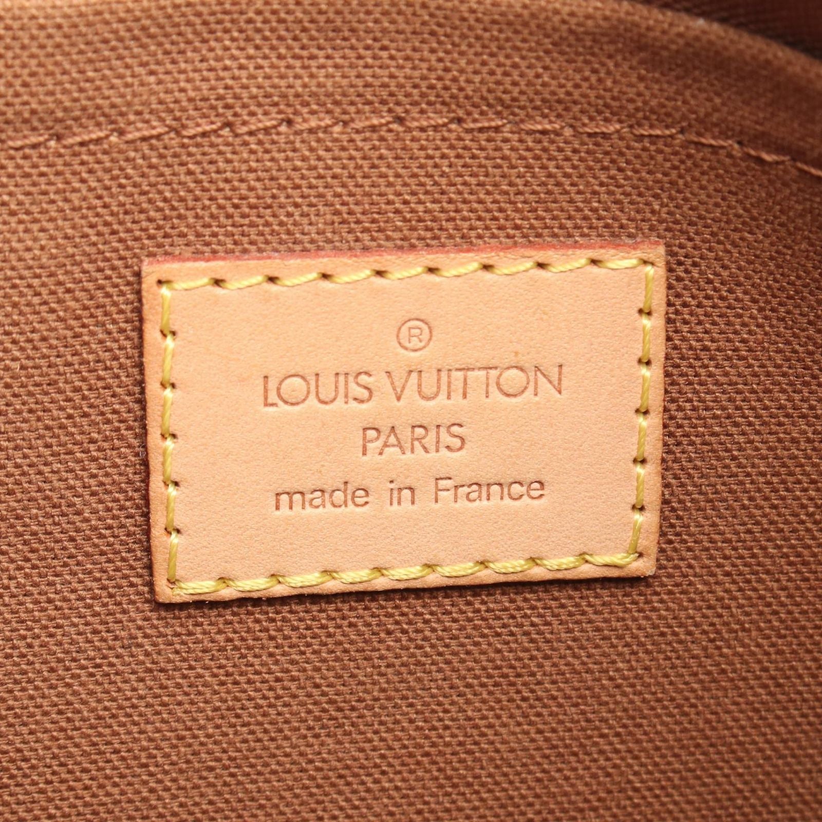 Louis Vuitton Shoulder Bag Thames GM Canvas Leather — view 4
