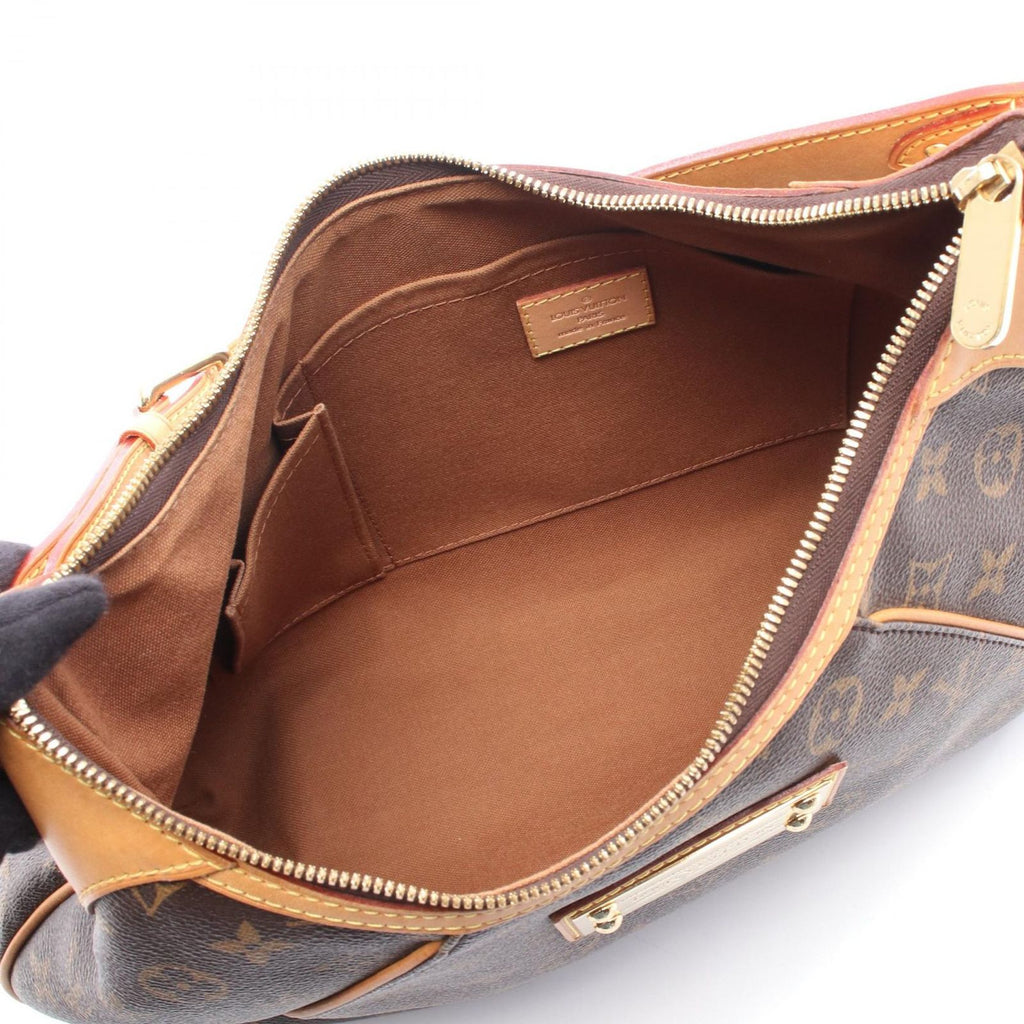 Louis Vuitton Shoulder Bag Thames GM Canvas Leather — view 3