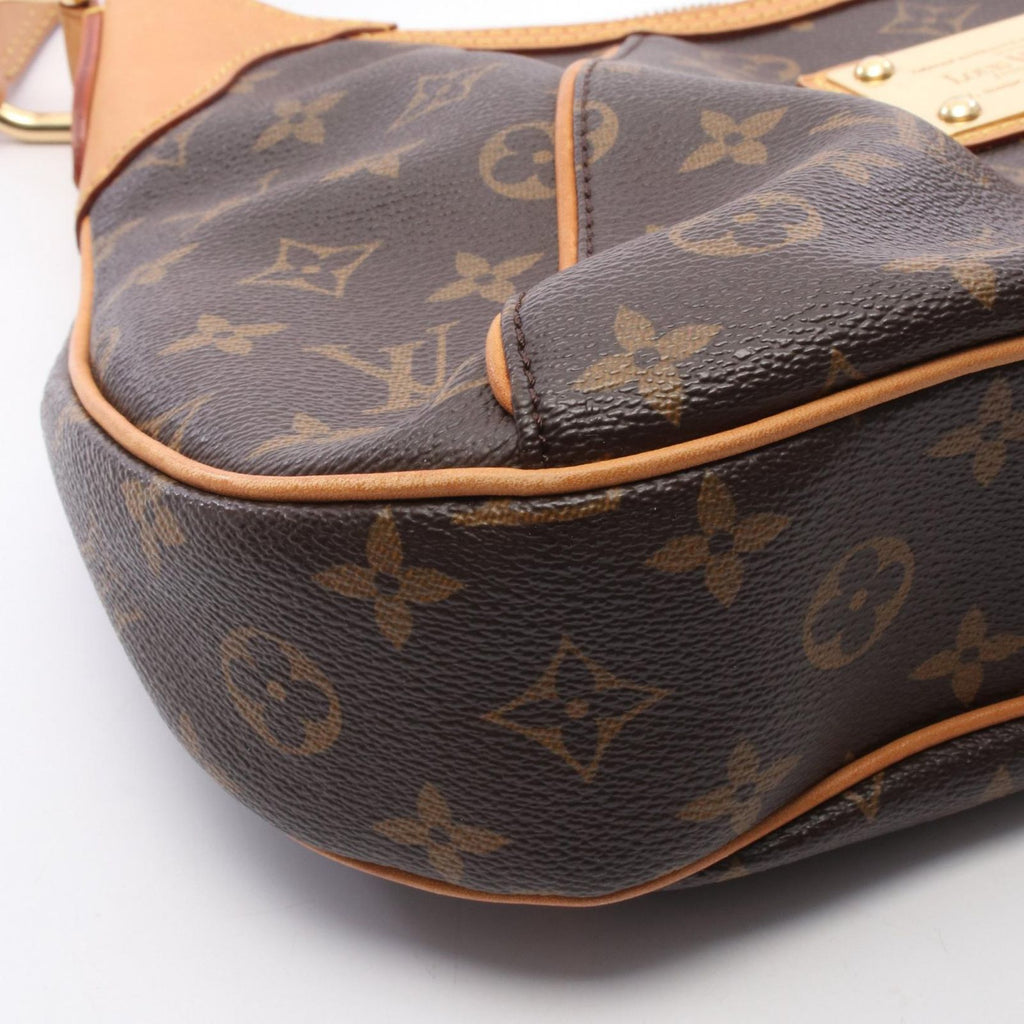 Louis Vuitton Shoulder Bag Thames GM Canvas Leather — view 7