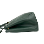 Prada Leather 2-Way Shoulder Bag Tote Green — view 5
