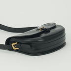 Hermes Balle de Golf Shoulder Bag Box Calf Noir Black Gold — view 6