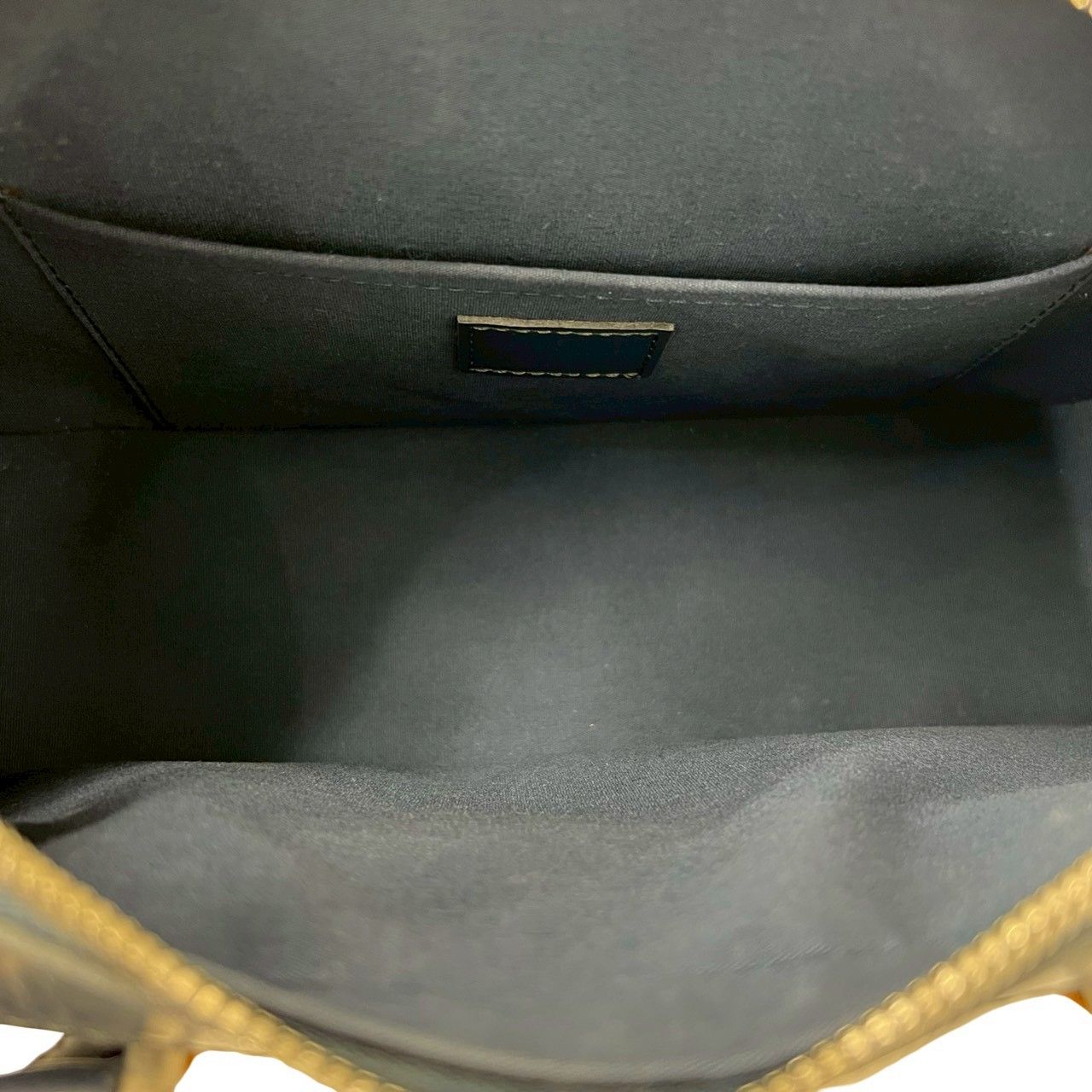 Louis Vuitton Shelton Monogram Matte Leather Mini Boston Bag Navy — view 9