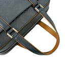 Louis Vuitton Shelton Monogram Matte Leather Mini Boston Bag Navy — view 4