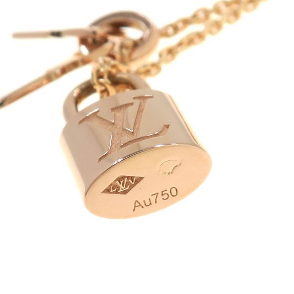 Louis Vuitton Pendentif Lockit Necklace — view 6