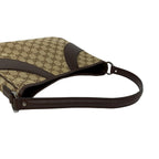 Gucci GG Pattern Canvas Leather Shoulder Bag Mini Tote Brown — view 4