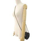 Chanel Quilted Round Mini Pochette Shoulder — view 9
