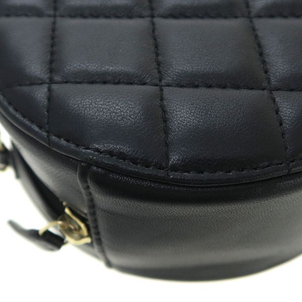Chanel Quilted Round Mini Pochette Shoulder — view 6