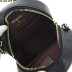 Chanel Quilted Round Mini Pochette Shoulder — view 2