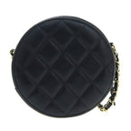 Chanel Quilted Round Mini Pochette Shoulder — view 3