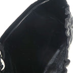 Chanel Bellows Satin Chain Clutch — view 8
