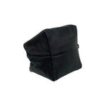 Loewe Vintage Anagram Logo Leather Shoulder Bag Mini Tote Black — view 7