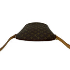 Louis Vuitton Drew Monogram Leather Shoulder Bag Pochette Crossbody Brown — view 4