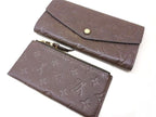 Louis Vuitton Monogram Empreinte Portefeuille Curilles Wallet Brown