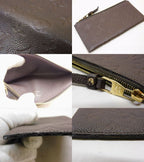 Louis Vuitton Monogram Empreinte Portefeuille Curilles Wallet Brown — view 6