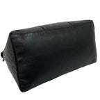 Gucci Guccissima GG All Over Patter Leather Tote Boston Bag Black — view 7
