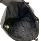 Gucci Guccissima GG All Over Patter Leather Tote Boston Bag Black — view 9