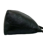Gucci Guccissima GG All Over Patter Leather Tote Boston Bag Black — view 6