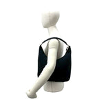 Gucci GG All Over Pattern Canvas Leather Shoulder Bag Tote Black — view 2