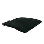 Loewe Anagram All Over Pattern Canvas Leather Tote Business Handbag Black