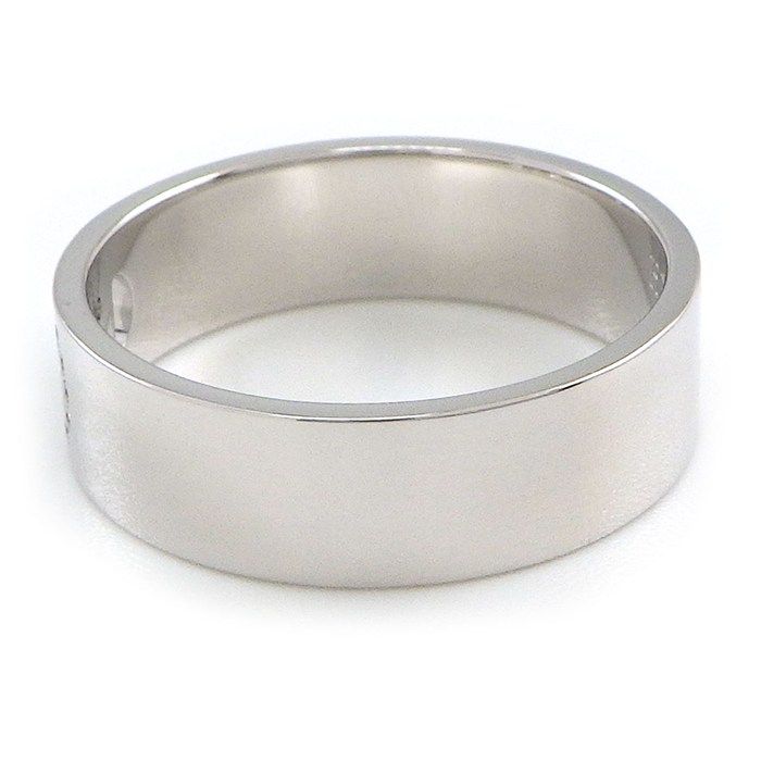 Hermes Ring D'ancre PM Points Diamond Total 18k White Gold — view 2