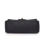 Chanel Shoulder Bag Quilted 20 Mini Classic Onwards Black Lambskin — view 4