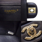 Chanel Shoulder Bag Quilted 20 Mini Classic Onwards Black Lambskin — view 6