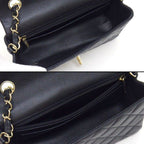 Chanel Shoulder Bag Quilted 20 Mini Classic Onwards Black Lambskin — view 5