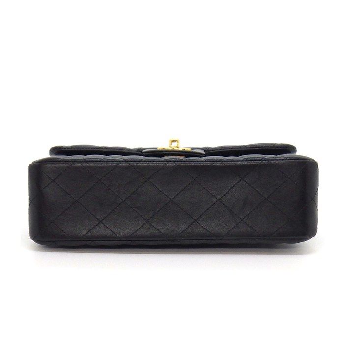 Chanel Shoulder Bag Quilted 23 Classic Small Black Lambskin — view 4