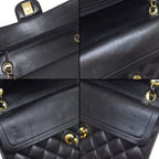 Chanel Shoulder Bag Quilted 23 Classic Small Black Lambskin — view 9