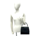 Louis Vuitton Vintage Athens Opera Leather Handbag Mini Tote Black — view 2