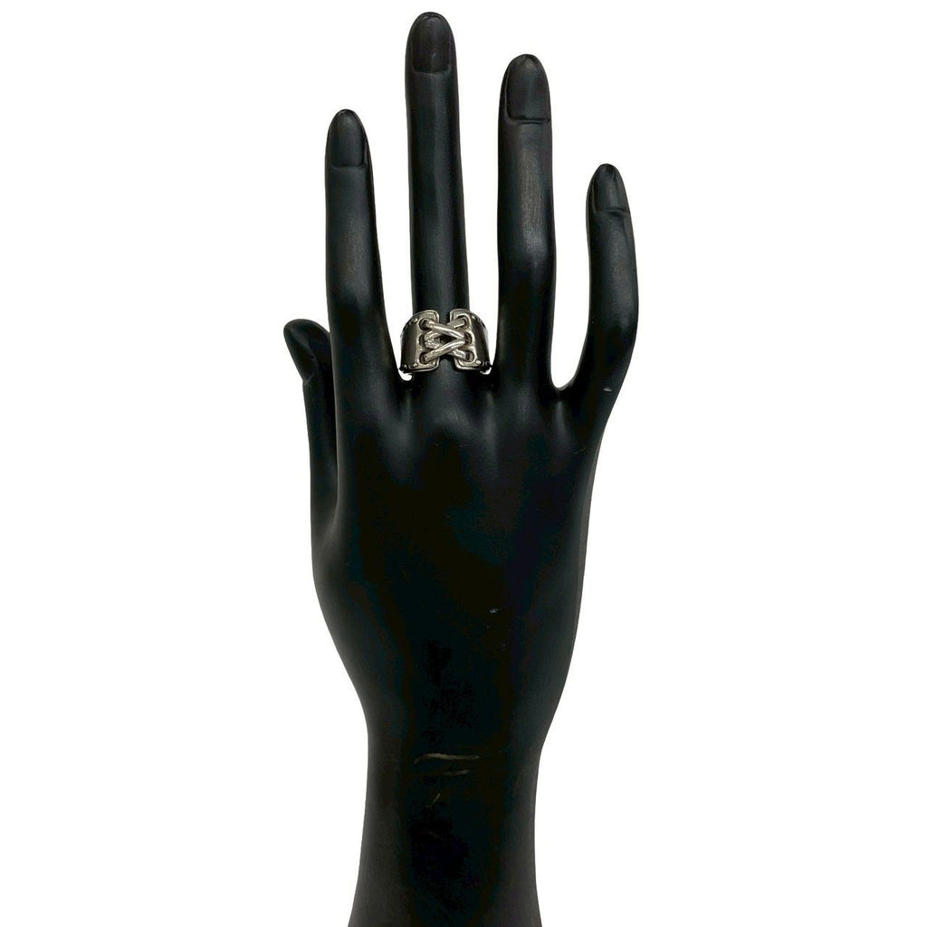 Hermes Vintage Mexico Ring 925 Sterling Silver — view 2