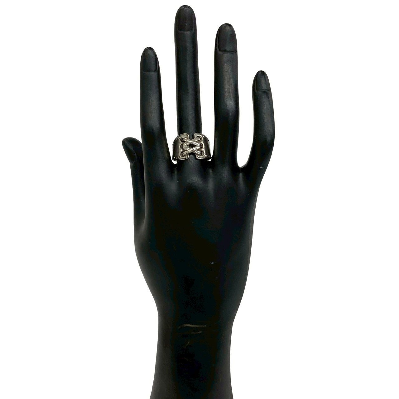 Hermes Vintage Mexico Ring 925 Sterling Silver — view 2