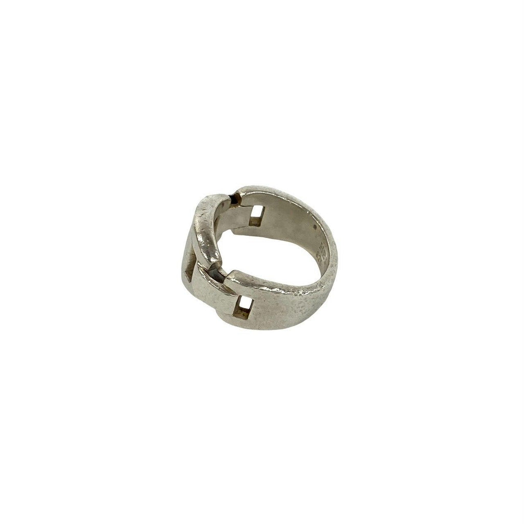 Hermes Vintage Cassiopeia Ring 925 Sterling Silver — view 4